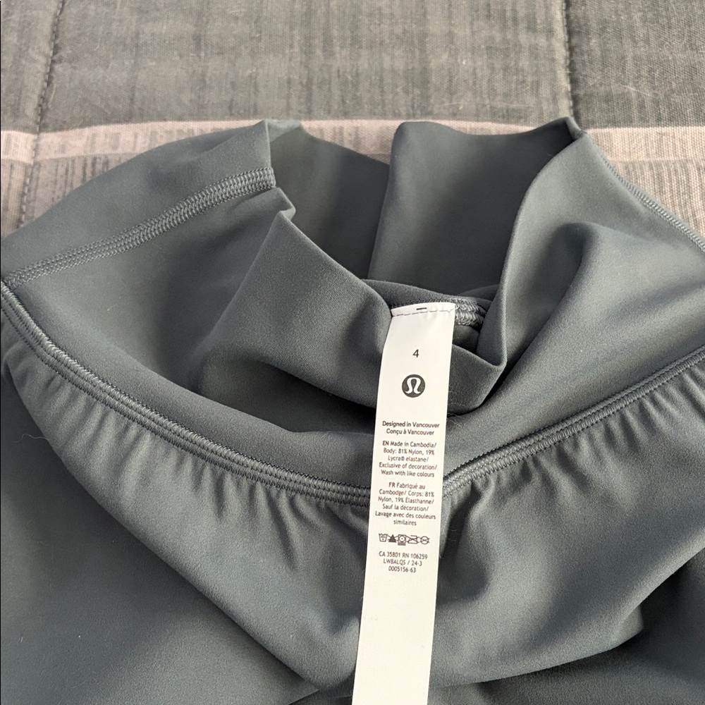Lululemon Gray Align Skirt size 4 - Picture 2 of 3
